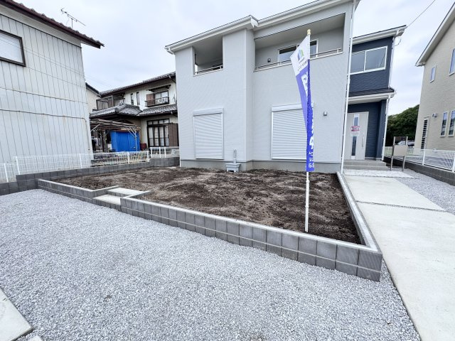 新築　高崎市南新波町第2　Livele Garden.S　1号棟の庭|現地写真　高崎市南新波町第2　Livele Garden.S