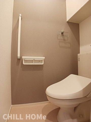 ロータス三室　Ｃのトイレ|当社、チルホームのHPもご覧ください(^^)/物件情報多数♪