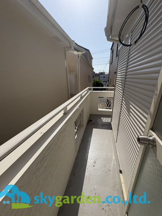 藤沢市辻堂新町１丁目　中古戸建　全１棟のバルコニー