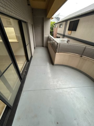 プラザ森北のバルコニー