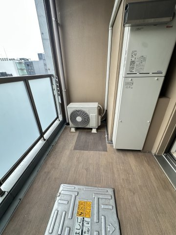 サニークレスト赤坂のバルコニー