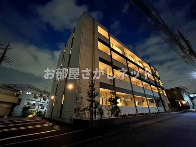 コンフォート　若木【おとり物件なし】#学生・社会人にオススメ！初期費用分割払いOK！の外観|外観写真（夜）
