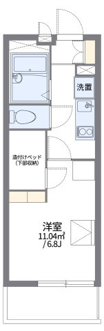 代表的な間取のため実際の間取とは異なる場合があります