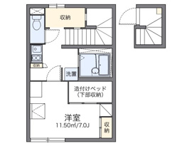 代表的な間取のため実際の間取とは異なる場合があります