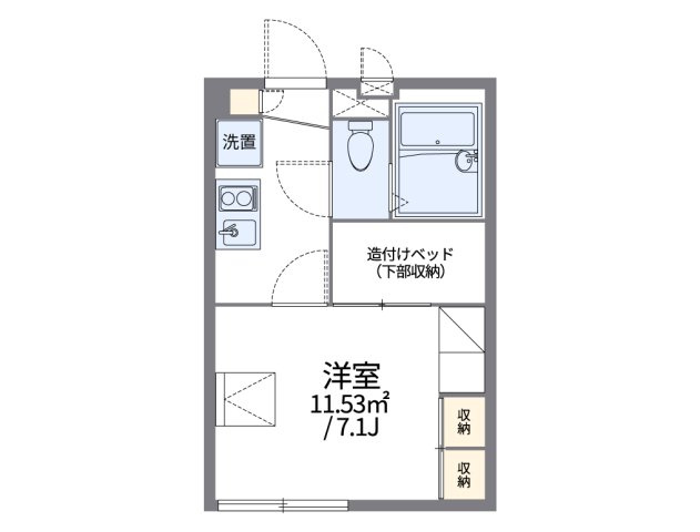 代表的な間取のため実際の間取とは異なる場合があります