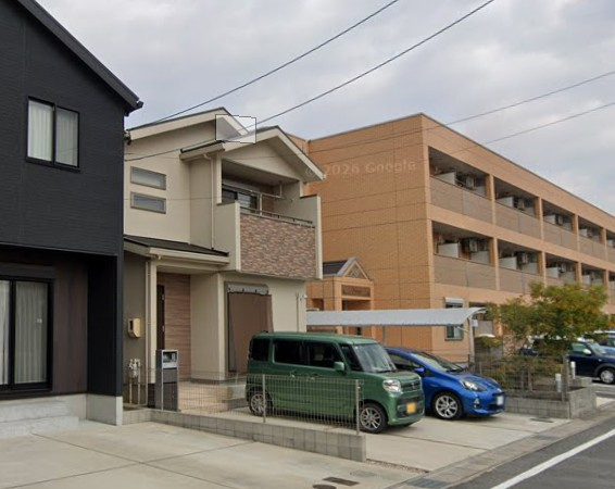 新前田戸建の駐車場