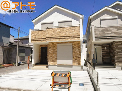 【外観】 | 葵区田町7期　新築戸建　E号棟 | どっしりとした外観は安心感のあるマイホームを実感できますね♪