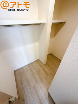 【収納】 | 葵区田町7期　新築戸建　E号棟 | 収納家具を減らせる容量の大きなクローゼット♪