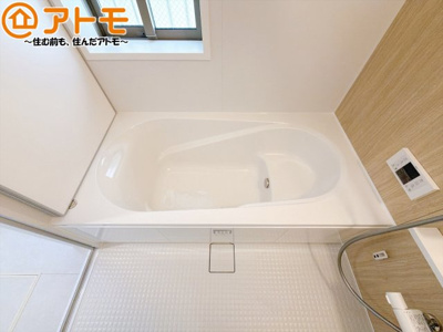 【浴室】 | 葵区田町7期　新築戸建　G号棟 | ボタンひとつで湯張りのできるオートバスは、追い炊きも給湯温度の変更も楽々♪