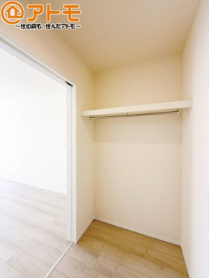 【収納】 | 葵区田町7期　新築戸建　G号棟 | 収納家具を減らせる容量の大きなクローゼット♪