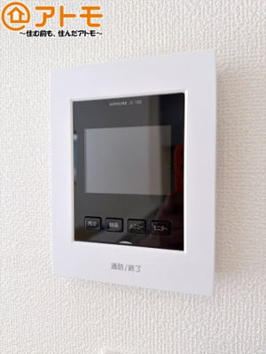 【防犯設備】 | 葵区田町7期　新築戸建　G号棟 | TVモニター付きインターホンは訪問者を確認することができて、防犯性に優れています♪
