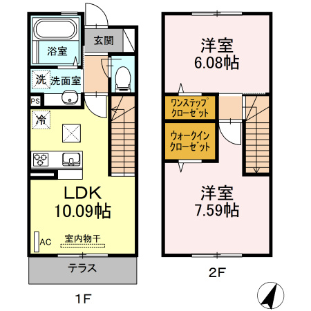 ☆２LDK間取り図☆
