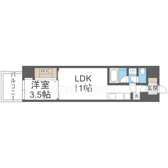 【間取り】 | ブエナビスタ難波タワー