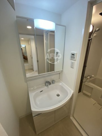 アドバンス上町台シュタットの洗面所|アドバンス上町台シュタット　独立洗面台