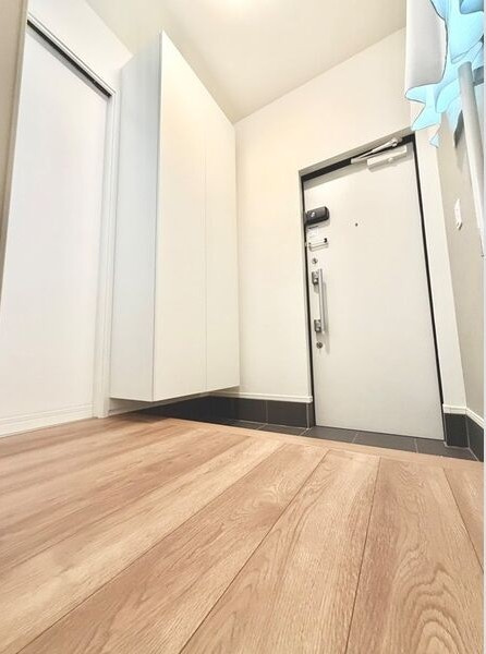 加島新田屋敷戸建の玄関