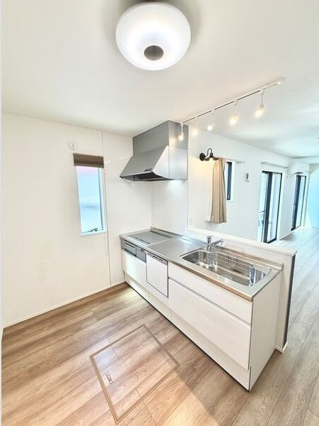 加島新田屋敷戸建のキッチン