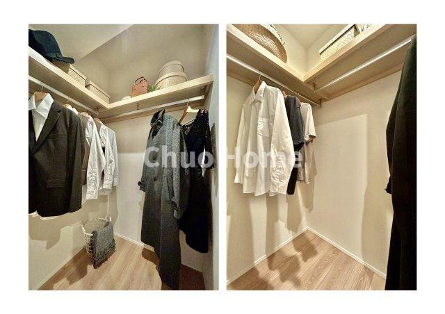 ロワール北千住の収納|各居室にウォークインクローゼットを設置