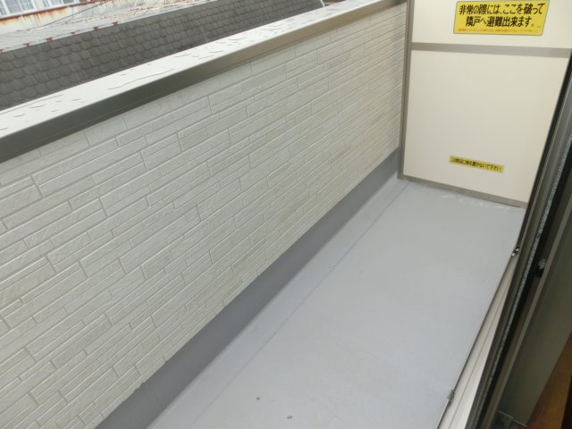 レジデンスコスモス坂戸のバルコニー