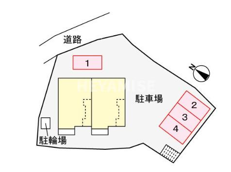 グッド　リバーの区画図