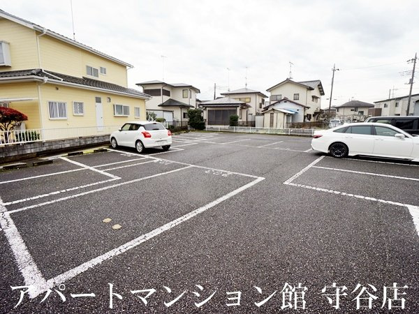 シティハイツ吉田の駐車場