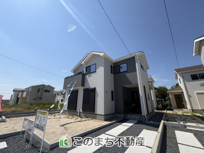 【外観】 | いろどりアイタウン古河市諸川23-P1　14号棟 | 本日ご見学いただけます。お電話でのお問合せがスムーズです♪現地お待ち合わせのご案内も大歓迎♪お気軽にお問い合わせください。