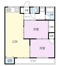 糟屋郡粕屋町仲原２丁目のアパートの画像