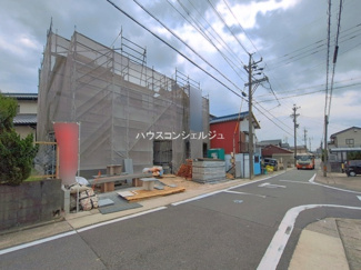 【前面道路含む現地写真】 | 名古屋市守山区白沢町147-1【仲介手数料無料】新築一戸建て　B号棟