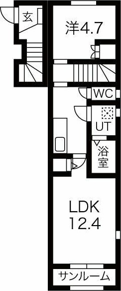 シュッドポミエの間取り