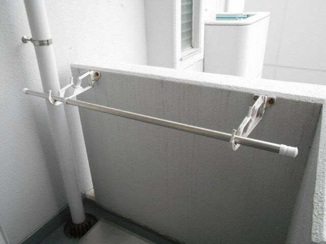 藤沢市下土棚の賃貸マンションのバルコニー