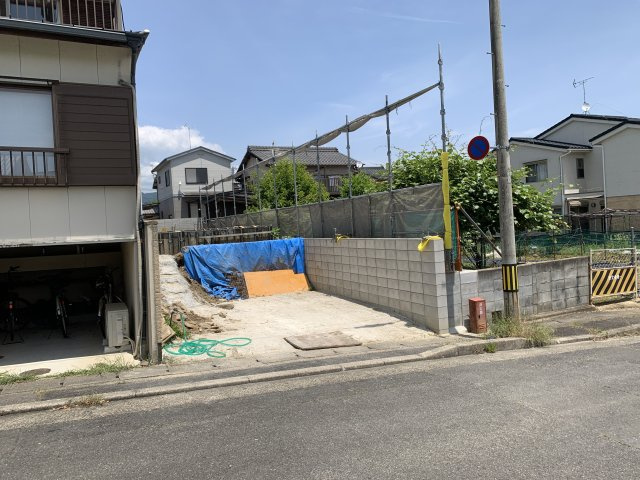 京都市北区西賀茂大深町　新築一戸建ての外観