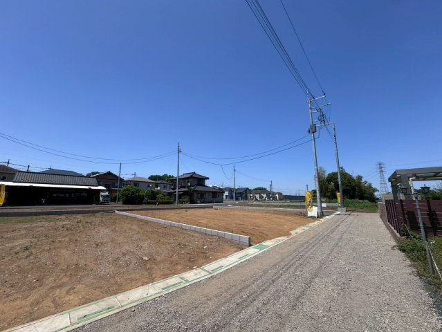 全９区画 川越市下松原の前面道路含む現地写真|前面道路 幅員約6.2ｍ