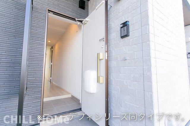 グランヴェールの玄関|当社、チルホームのHPもご覧ください(^^)/物件情報多数♪