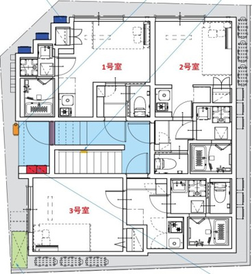 【区画図】 | CASA・K 八広(カーサ・ケー ヤヒロ)