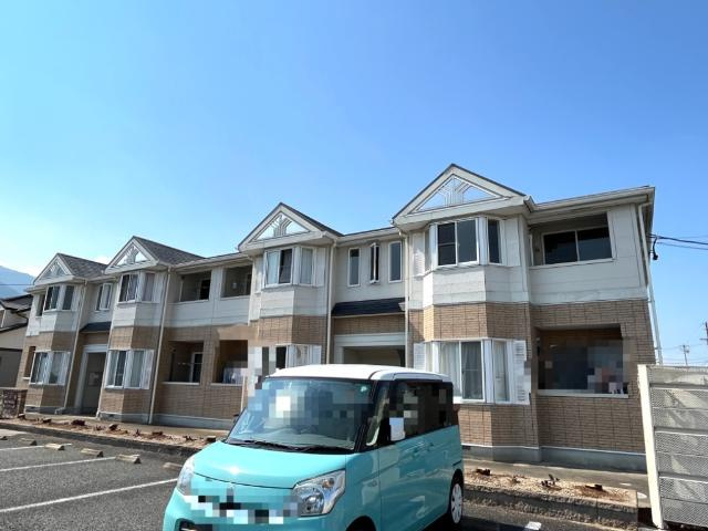 ルミナスハイムの駐車場|外観写真（昼）