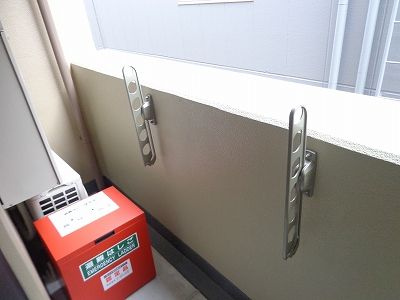 クリアネス　コートのバルコニー