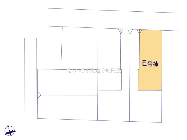 ハートフルタウン東吉田町の区画図