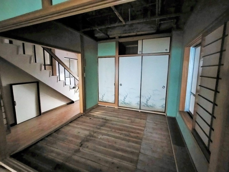 高天町RC造戸建の和室|１Ｆ板張り（和室）