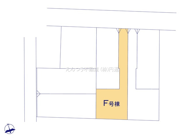 ハートフルタウン東吉田町の区画図