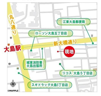 【地図】 | ヴェラハイツ大島