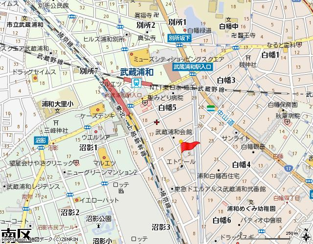 エトワールの地図