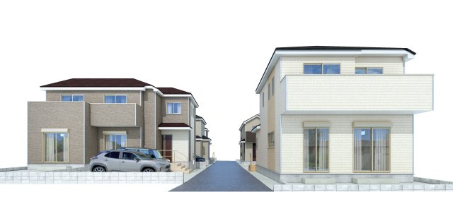 【完成予想図】 | 焼津市三ケ名　新築戸建　A号棟