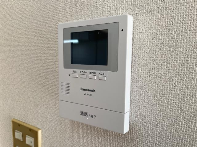メゾンドジョイフルのセキュリティ|カメラ付インターホン