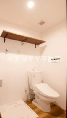 【トイレ】 | Ｂａｒｋ　Ｌａｎｅ武蔵小山 | 落ち着いた色調のトイレです