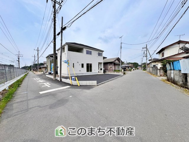 CRADLEGARDEN高根沢町中阿久津第1の前面道路含む現地写真|前面道路含む現地写真