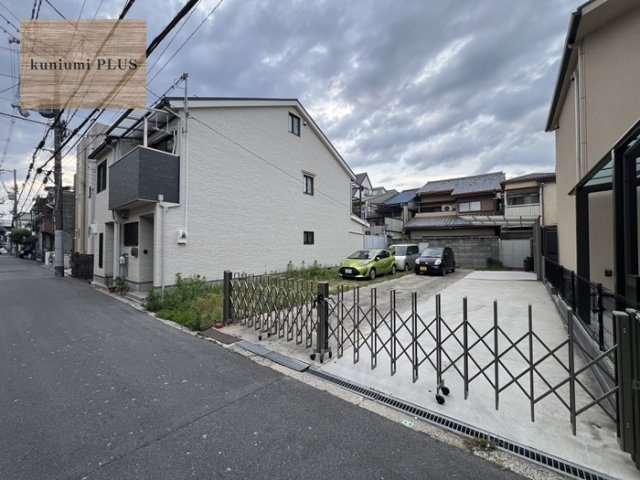 大阪市旭区大宮1丁目の前面道路含む現地写真
