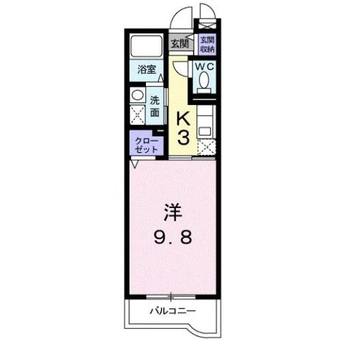 カルム・ソレイユの間取り