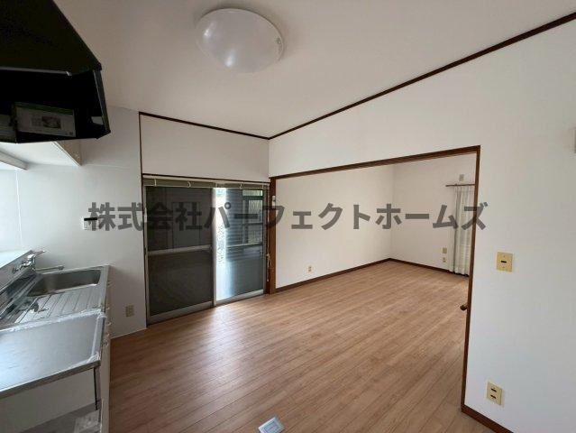 招提中町1丁目戸建　賃貸のキッチン|お料理しやすいキッチンです