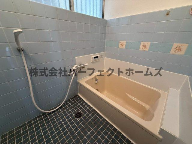 招提中町1丁目戸建　賃貸の浴室|コンパクトで使いやすいお風呂です