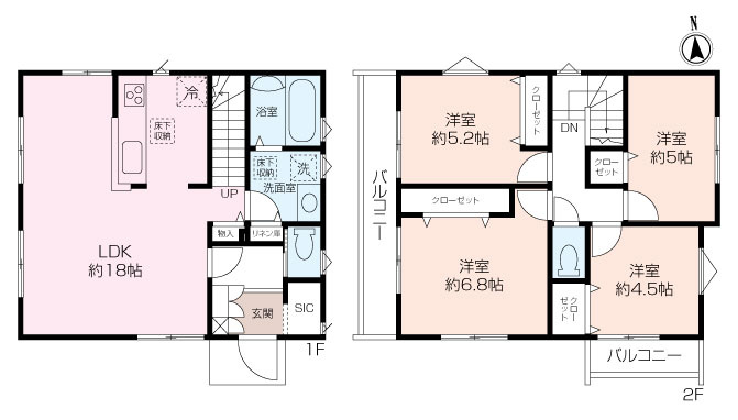 池上２丁目新築戸建　１号棟の画像