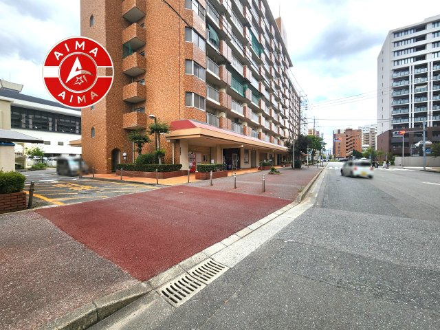 ふよう港ハイツの現況写真|前面道路含む現地の写真です。